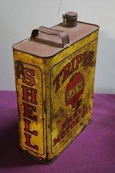 Australian Shell  One Quart Triple SAE50 Motor Oil Tin 