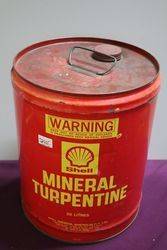 Australian shell Mineral Turpentine 20 Litres Drum