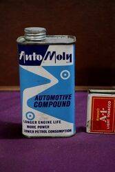 Auto Moly Automotive Compound 10 ozs Tin
