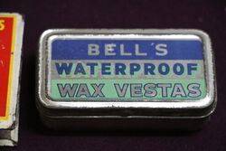 BELLS Waterproof Wax Vestas Tin