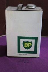 BP. 1 gal Oil Tin.