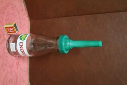 BP Energol Bottle + Original Stamped Plastic Top 