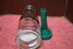 BP Energol Bottle + Original Tin Top 