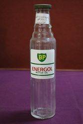BP Energol Motor Oil Bottle with Original Cap	