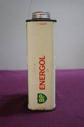 BP Energol Quart Oil Tin