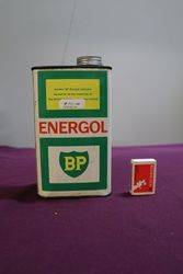 BP Energol Quart Oil Tin