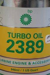 BP One Pint Turbo Oil 2389 Tin