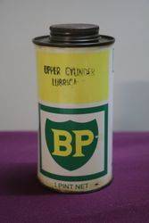 BP One Pint Upper Cylinder Lubricant Oil Tin 
