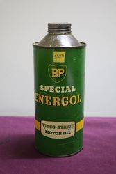 BP Special Energol Visco-Static Motor Oil Tin 