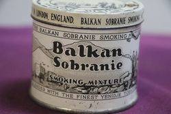 Balkan Sobranie Tobacco Tin 