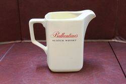 Ballantines Scotch Whiskey Pub Jug