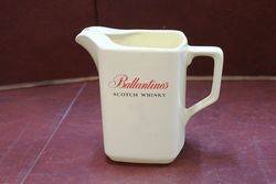 Ballantines Scotch Whiskey Pub Jug