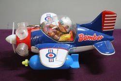 Battery Operated Bomber Pilot Aeroplane 