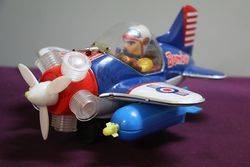 Battery Operated Bomber Pilot Aeroplane 