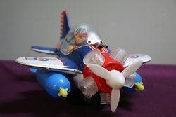 Battery Operated Bomber Pilot Aeroplane 