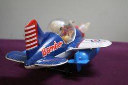 Battery Operated Bomber Pilot Aeroplane 