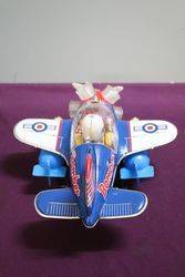 Battery Operated Bomber Pilot Aeroplane 