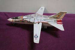  General-Dynamics Grumman F IIIA Tin & Plastic Jet Fighter.#