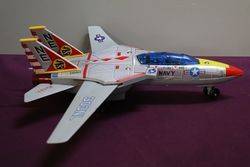 VINTAGE VF-14A TOMCAT JET FIGHTER BATTERY OPERATED WORKING SON AI TOY SA-151