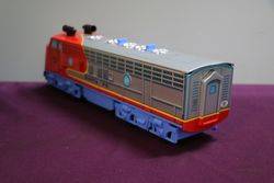 Battery Operated Santa FE Diesel Locomotive 