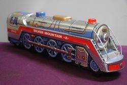 Battery Operated Silver Mountain Express A Train 