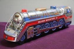 Battery Operated Silver Mountain Express A Train 