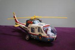 Battery Operated  TPS Supe Flying Police Helicopter 