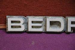 Bedford Car Badge