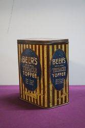 Beerand39s OF Ulverston Toffee Tin