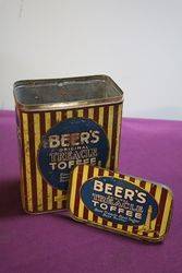 Beerand39s OF Ulverston Toffee Tin