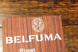 Belfuma Cigars Shop Display Card