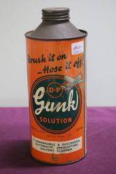 Bennett Gunk Solution Solvent Cleaner Tin 