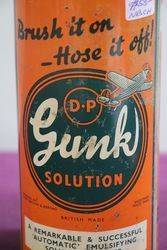 Bennett Gunk Solution Solvent Cleaner Tin 