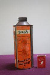 Bennett Gunk Solution Solvent Cleaner Tin 