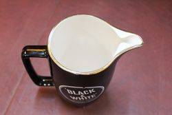 Black And White Scotch Whiskey Pub Jug