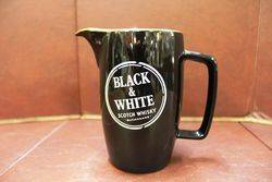 Black And White Scotch Whiskey Pub Jug