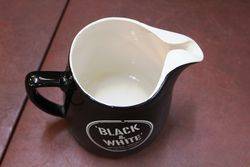 Black And White Scotch Whiskey Pub Jug