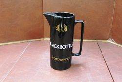 Black Bottle Scotch Whiskey Pub Jug