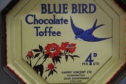 Blue Bird Chocolate Toffee Tin