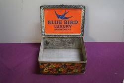 Blue Bird Pictorial Tin