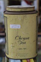 Bond and Bond Ltd Choysa Tea Tin 