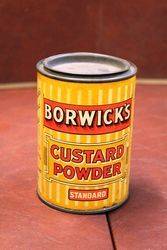 Borwicks Custard Powder Tin
