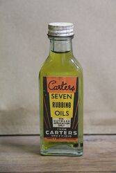 Bottle Of Carters Sheffield Seven Rubbing Oil