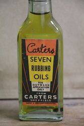 Bottle Of Carters Sheffield Seven Rubbing Oil