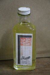 Bottle of  Vintage original Burdall's of Sheffield Telltale Rubbing oils