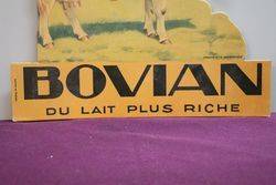 Bovian Holstein Friesian Advertising Card 