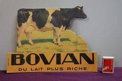 Bovian Holstein Friesian Advertising Card 