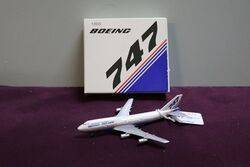 Boxed Boeing 747300 Model Plane