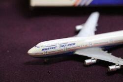 Boxed Boeing 747300 Model Plane