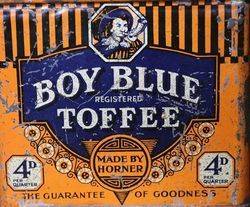 Boy Blue Toffee Tin